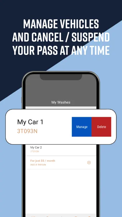 My Wash Membership app screenshot 3