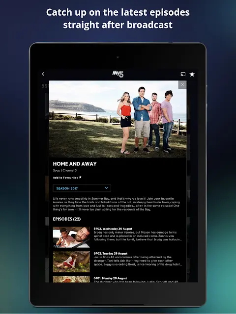 My5 – Channel 5 app screenshot 6