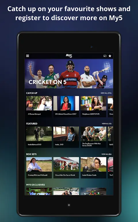 My5 – Channel 5 app screenshot 7