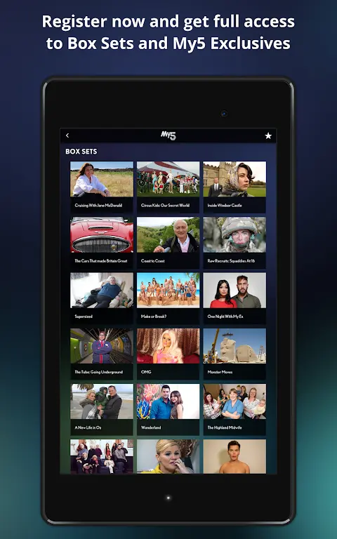 My5 – Channel 5 app screenshot 8