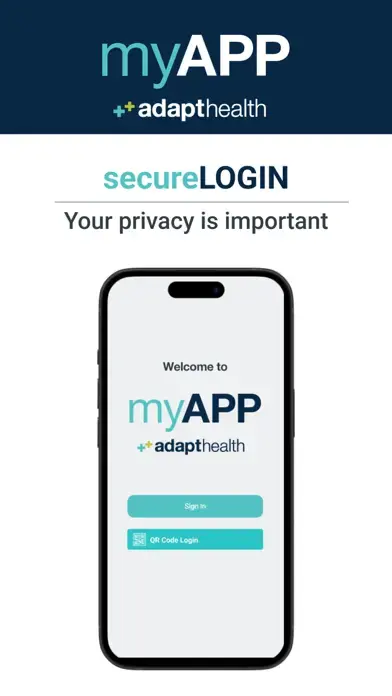 myAPP by Adapthealth app screenshot 1
