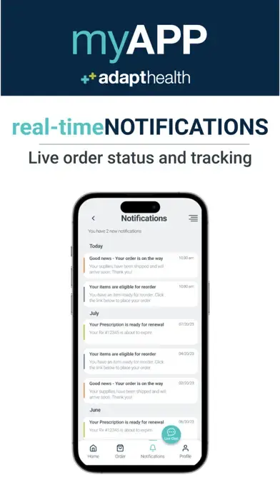 myAPP by Adapthealth app screenshot 3