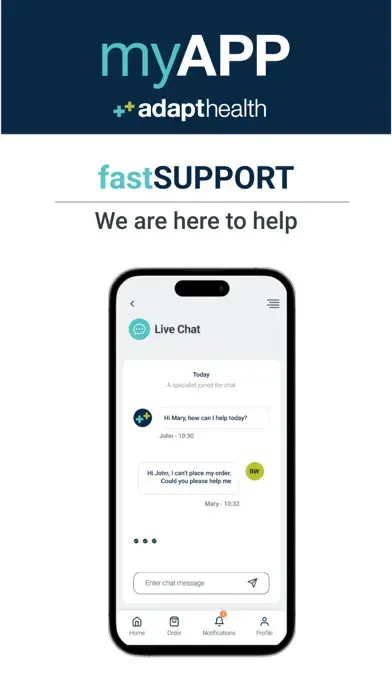 myAPP by Adapthealth app screenshot 8