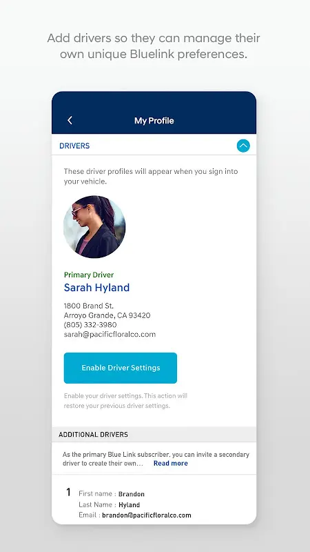 MyHyundai with Bluelink app screenshot 3