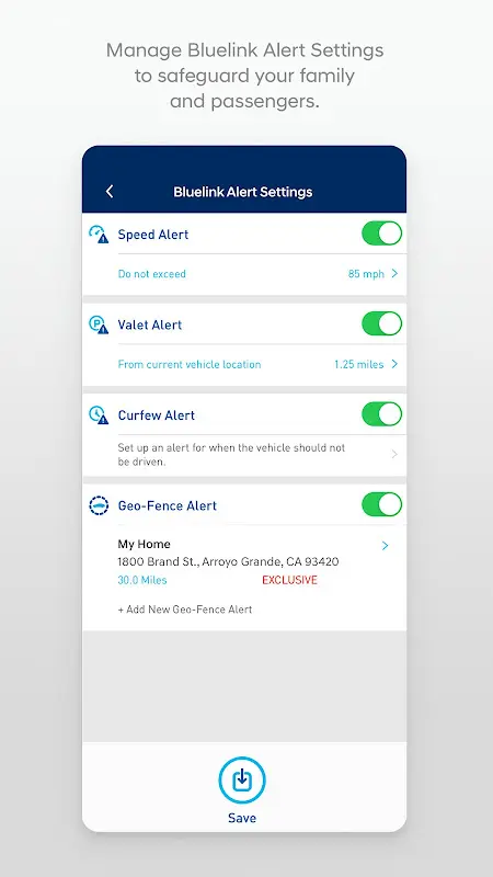 MyHyundai with Bluelink app screenshot 4