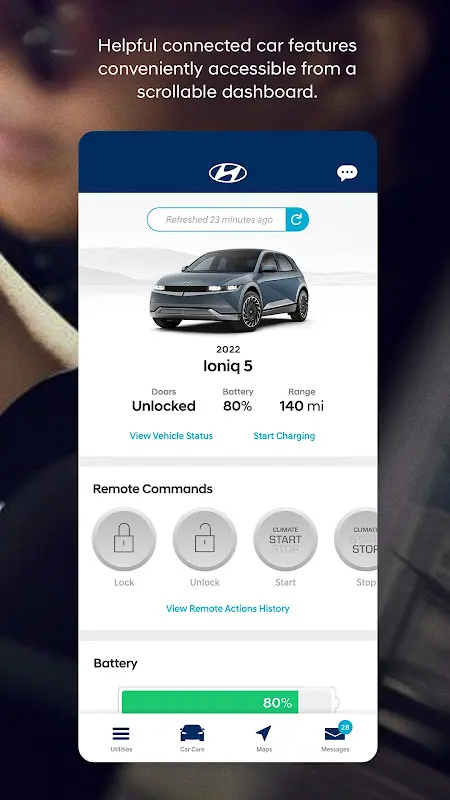 MyHyundai with Bluelink app screenshot 5
