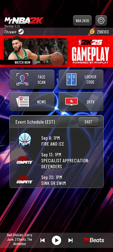 MyNBA2K Companion App app screenshot 3