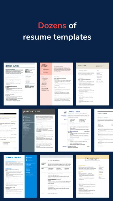 MyPerfectResume Builder app screenshot 2