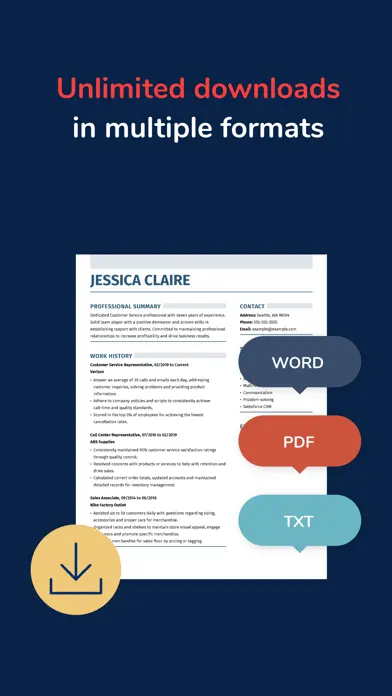 MyPerfectResume Builder app screenshot 4