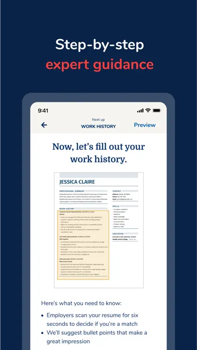 MyPerfectResume Builder app screenshot 7