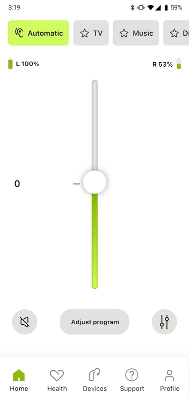 myPhonak app screenshot 5