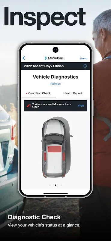 MySubaru app screenshot 4