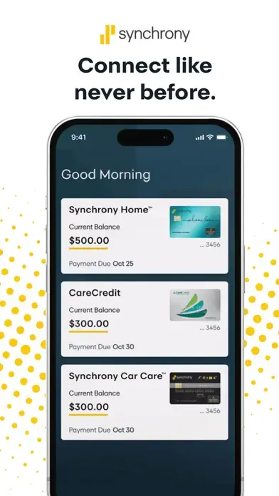 MySynchrony app screenshot 1