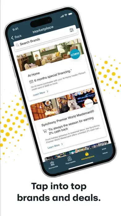 MySynchrony app screenshot 2
