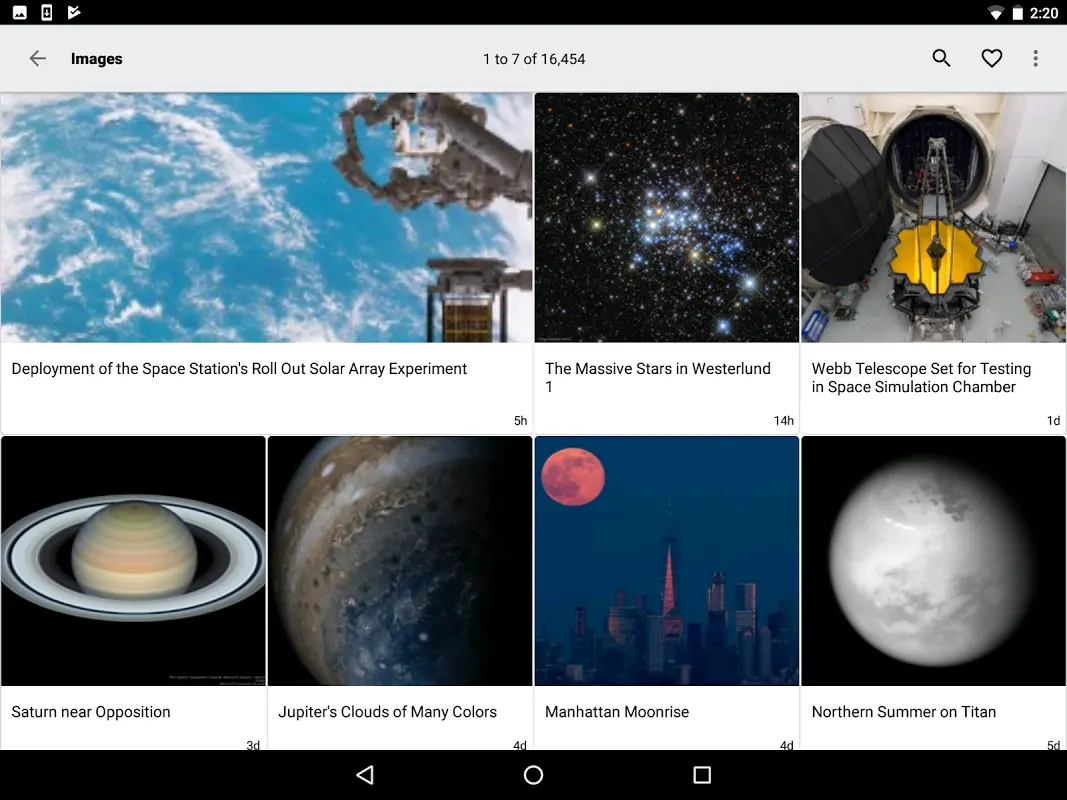 NASA app screenshot 7