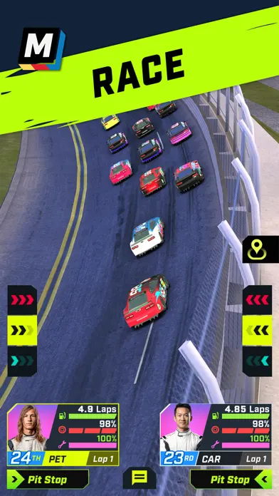 NASCAR Manager app screenshot 2