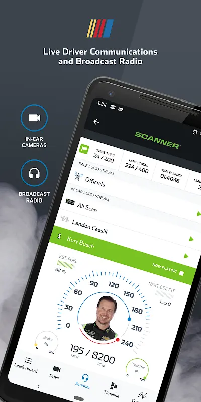 NASCAR MOBILE app screenshot 4