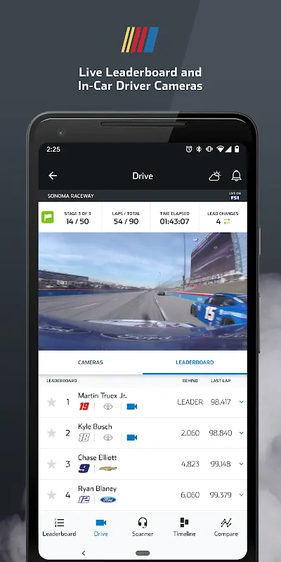 NASCAR MOBILE app screenshot 5