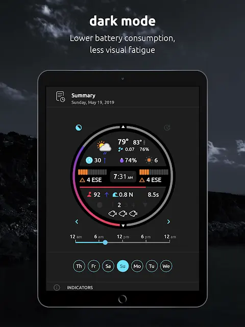 Nautide: Tides, Wind, Waves + app screenshot 2
