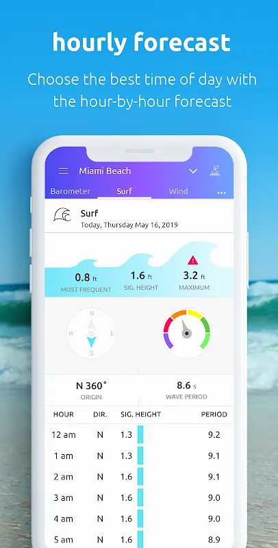 Nautide: Tides, Wind, Waves + app screenshot 7
