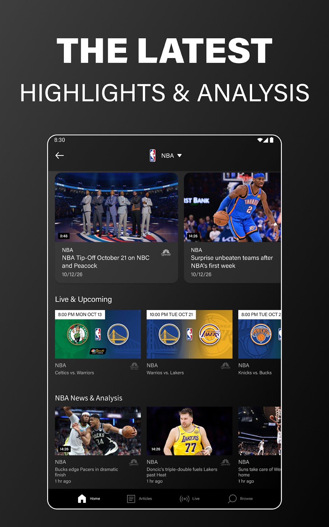 NBC Sports app screenshot 4