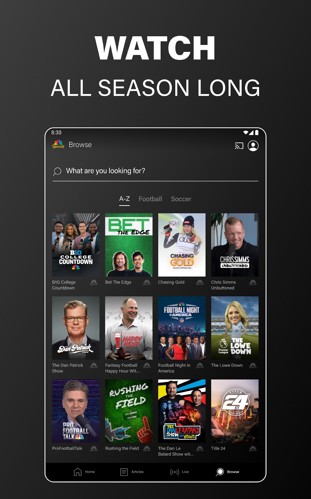 NBC Sports app screenshot 5