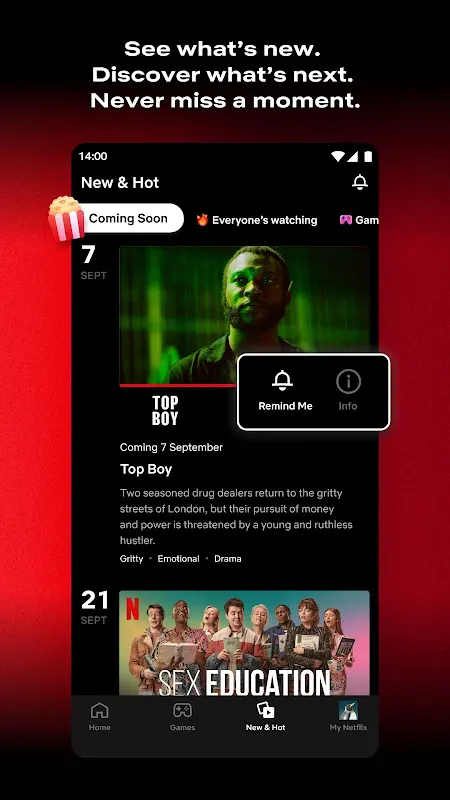 Netflix app screenshot 7
