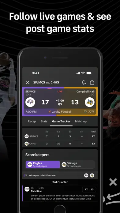 NFHS Network app screenshot 7