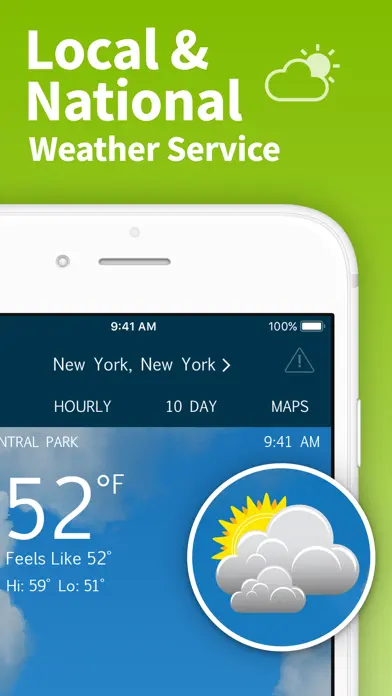 Nick Hausen Weather app screenshot 2