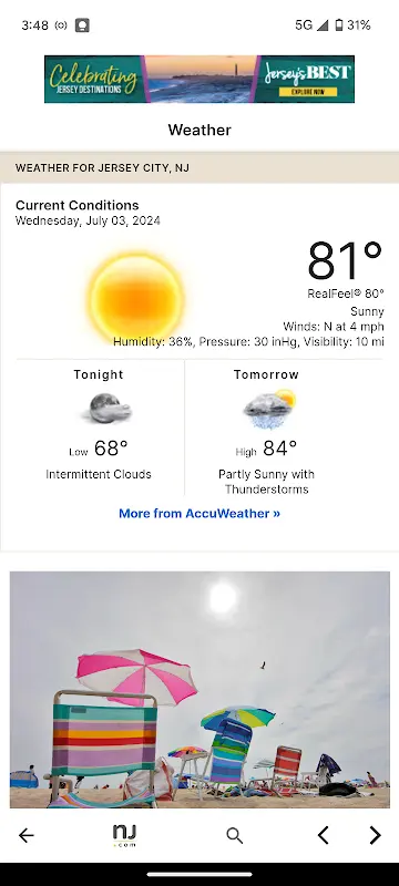 NJ.com app screenshot 3