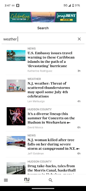 NJ.com app screenshot 4