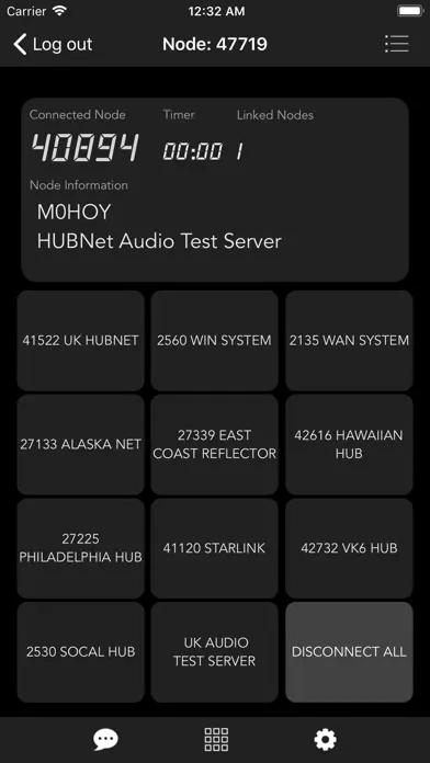 Node Remote for Allstar Nodes app screenshot 1