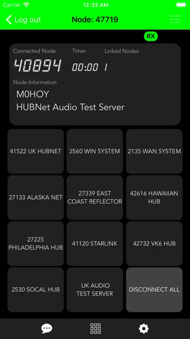 Node Remote for Allstar Nodes app screenshot 3