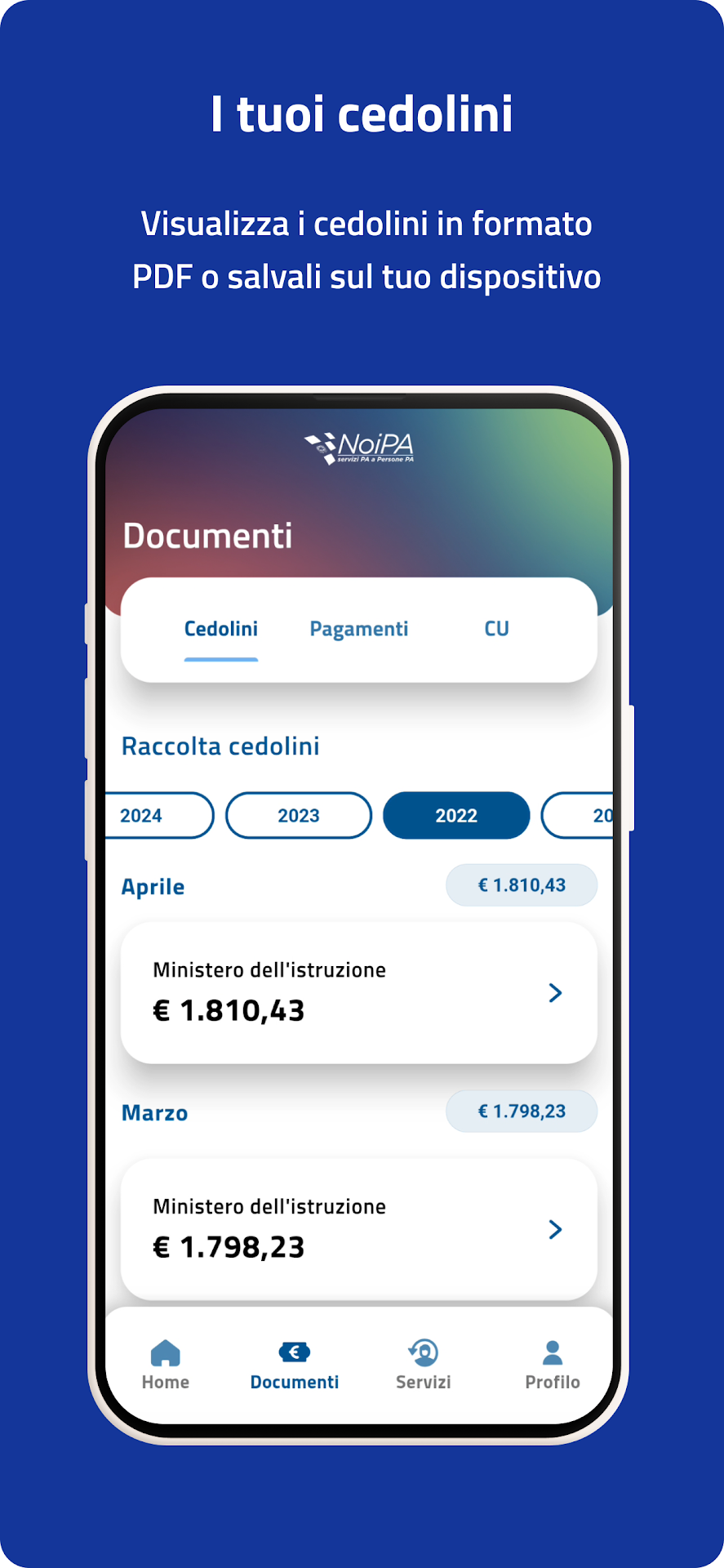 NoiPA app screenshot 3