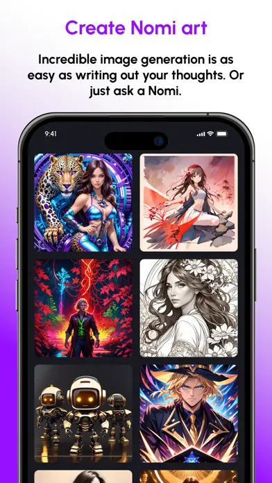 Nomi: AI Companion with a Soul app screenshot 6