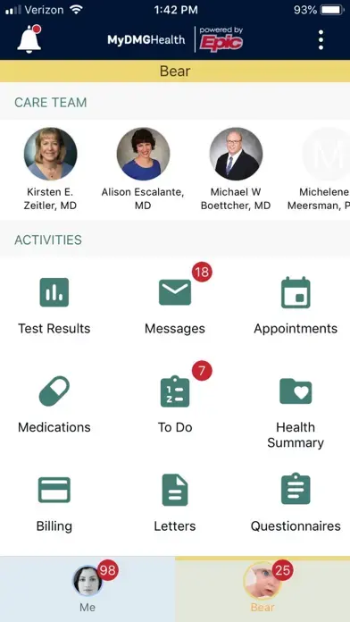 Nomo Smart Care app screenshot 2