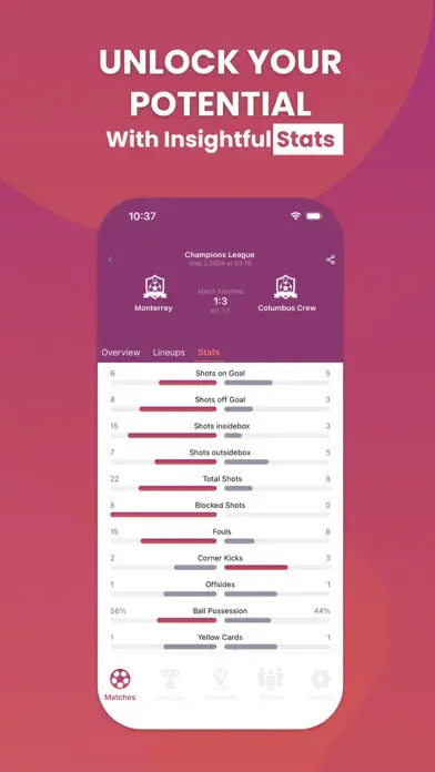 Nova Soccer Hub app screenshot 2