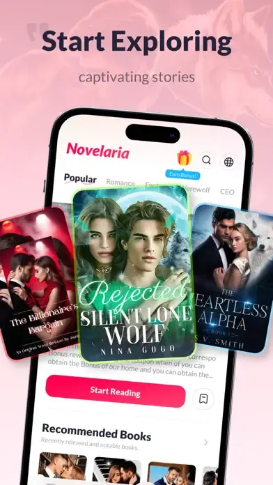 Novelaria – Read Book, Booktok app screenshot 2