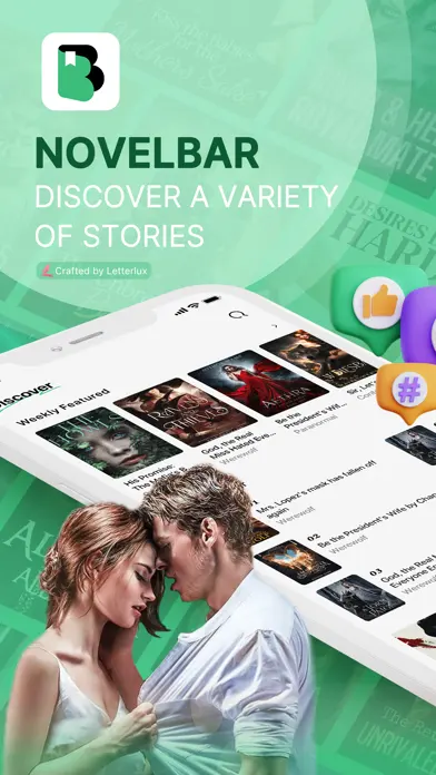 NovelBar-Your Reading Haven app screenshot 1