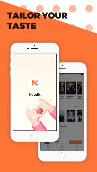 Novelix app screenshot 1