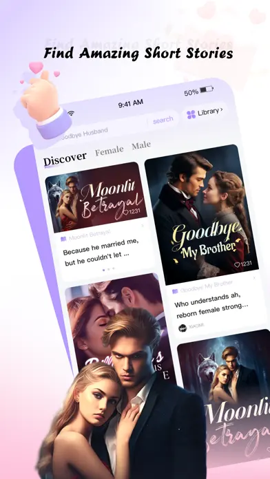 NovelShort app screenshot 2