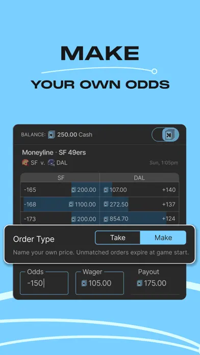 Novig app screenshot 4