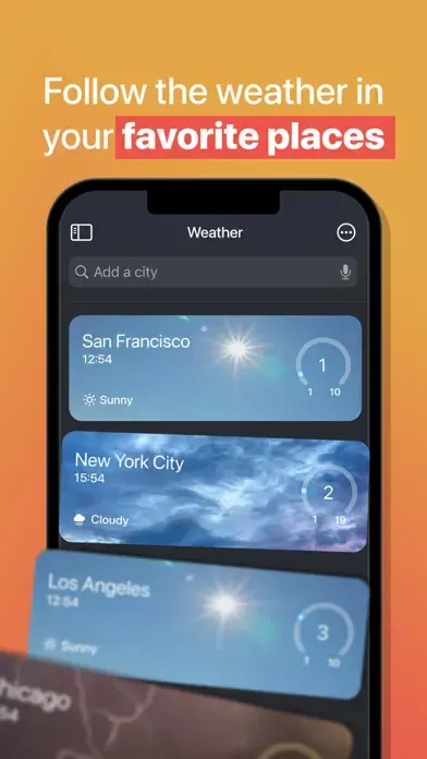Noyes’ 1DegreeOutside Weather app screenshot 2
