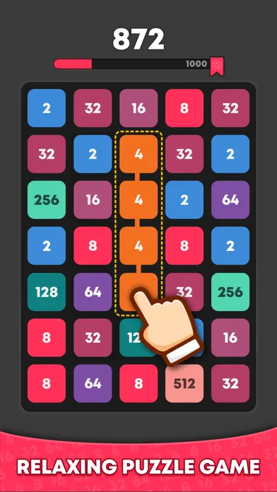 Numscapes: Number Match Game app screenshot 1