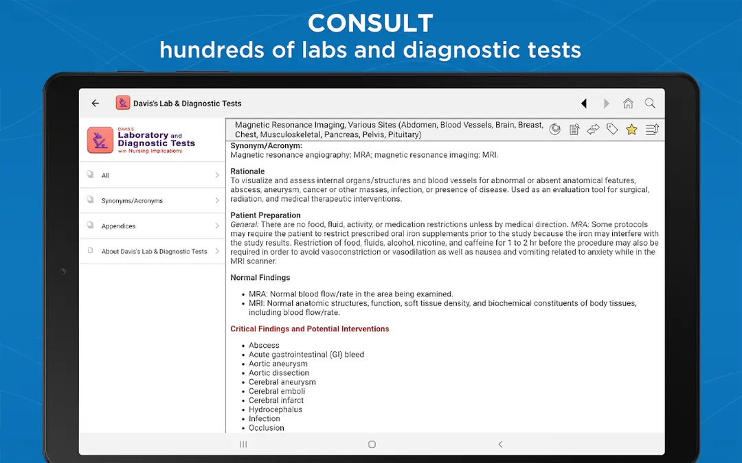 Nursing Central app screenshot 5