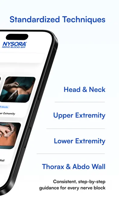 NYSORA Nerve Blocks app screenshot 2