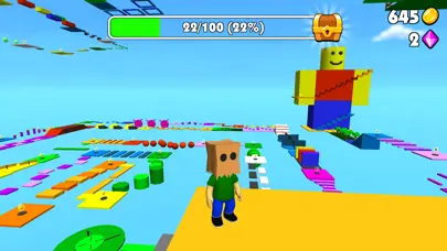 Obby’s World Easy Parkour app screenshot 2