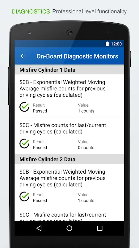 OBD Auto Doctor car scanner app screenshot 3
