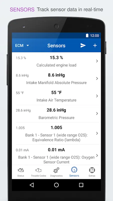 OBD Auto Doctor car scanner app screenshot 4