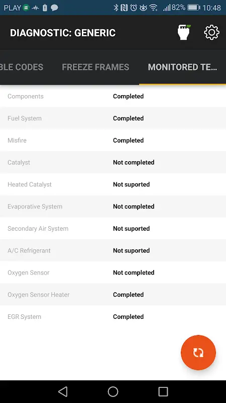 OBD JScan app screenshot 4